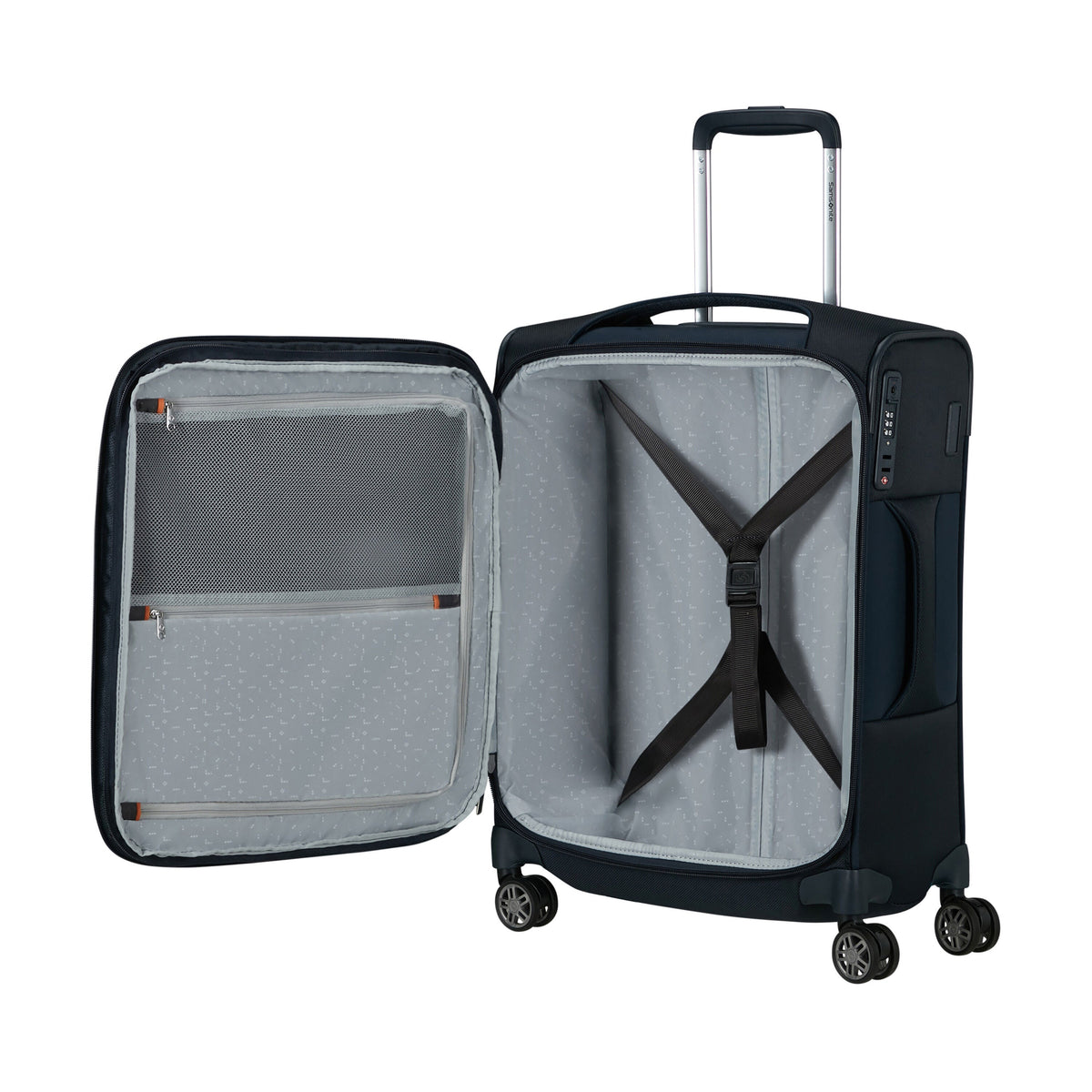 Samsonite Re-Lite Spinner Carry-On™ in the color Midnight Blue.
