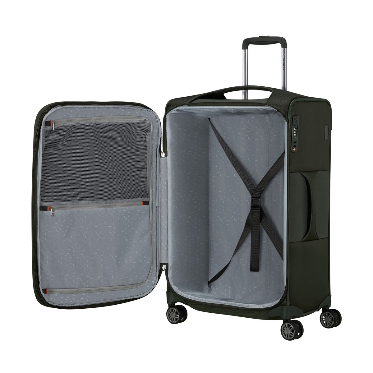 Samsonite Re-Lite Spinner Medium in the color Climbing Ivy.