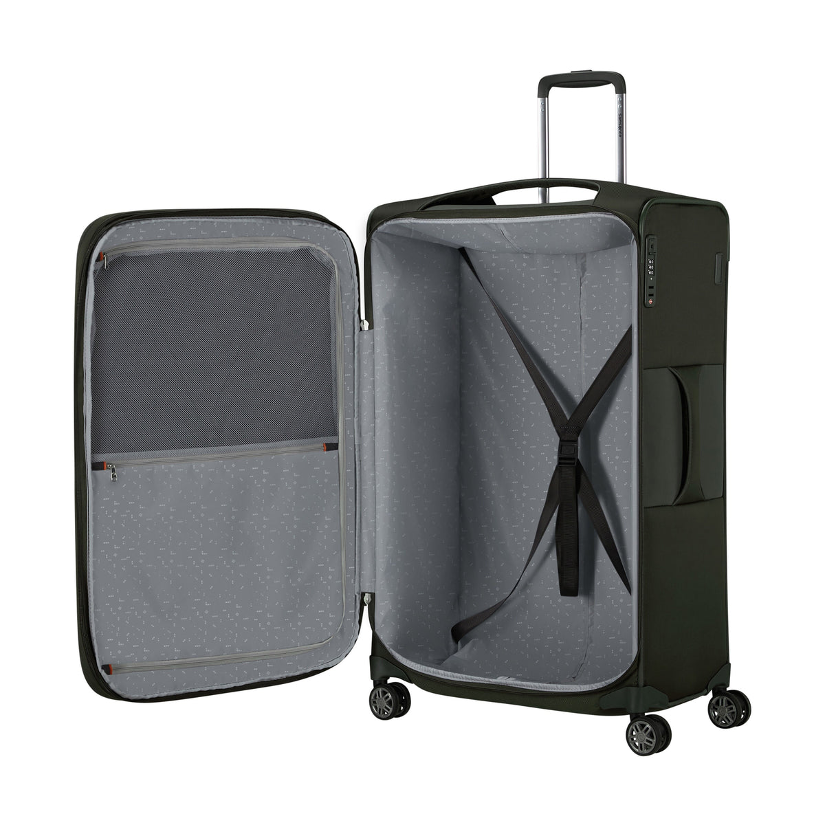 Samsonite Re-Lite Spinner Large in the color Climbing Ivy.