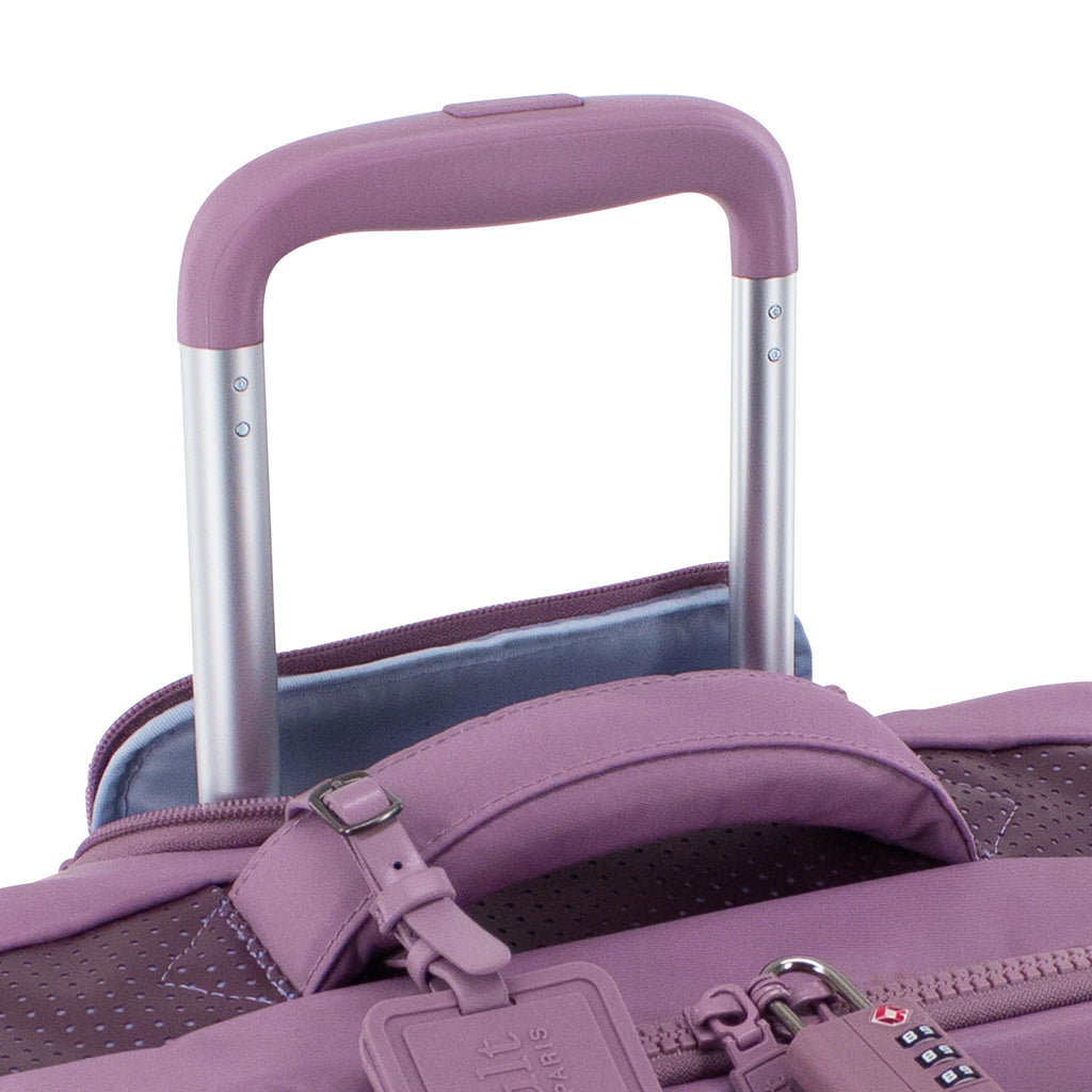 Lipault PLUME Cabin Spinner - Born In Air in the color Virtual Purple.