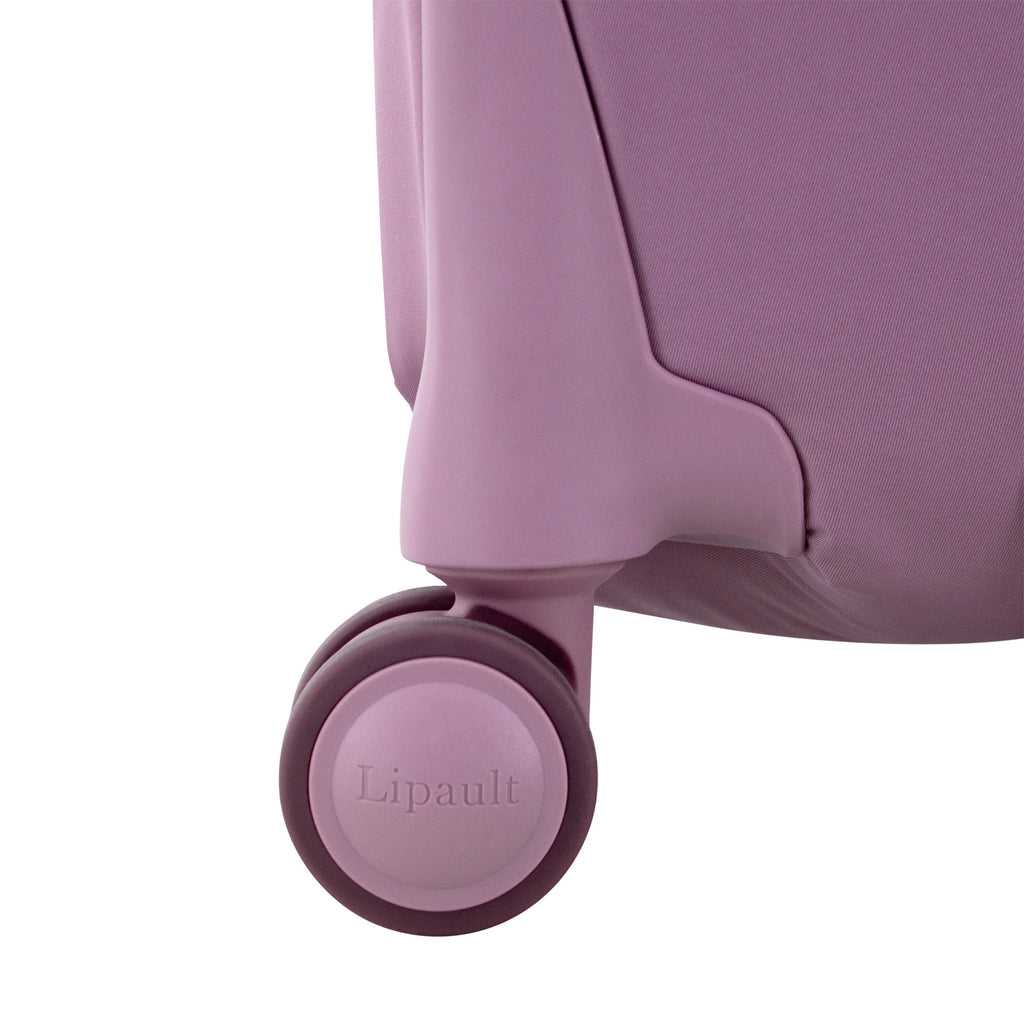 Lipault PLUME Cabin Spinner - Born In Air in the color Virtual Purple.