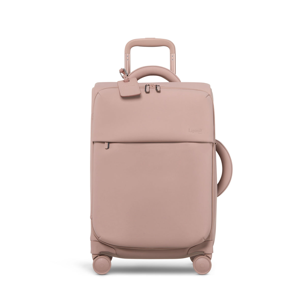 Lipault Lost In Berlin Cabin Spinner 2.0 in the color Rose Quartz.