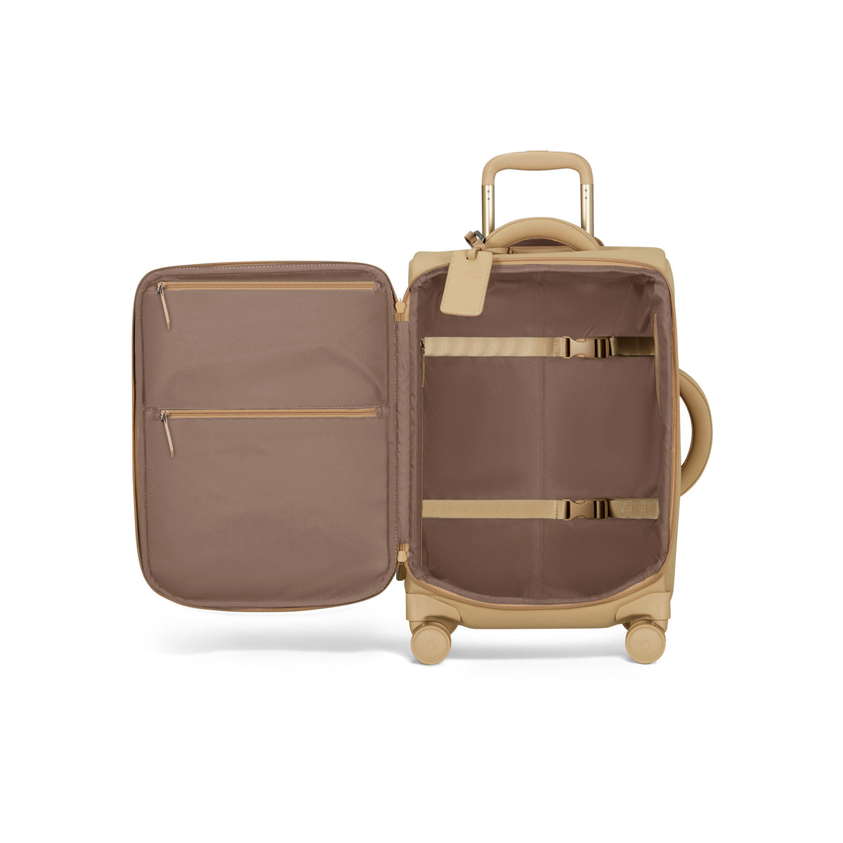 Lipault Lost In Berlin Cabin Spinner 2.0 in the color Sandstone.