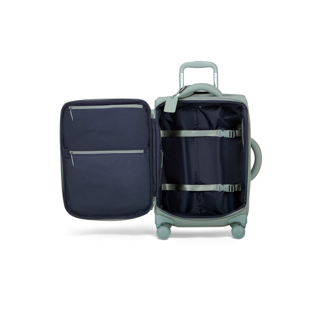 Lipault Lost In Berlin Cabin Spinner 2.0 in the color Yoga Green.