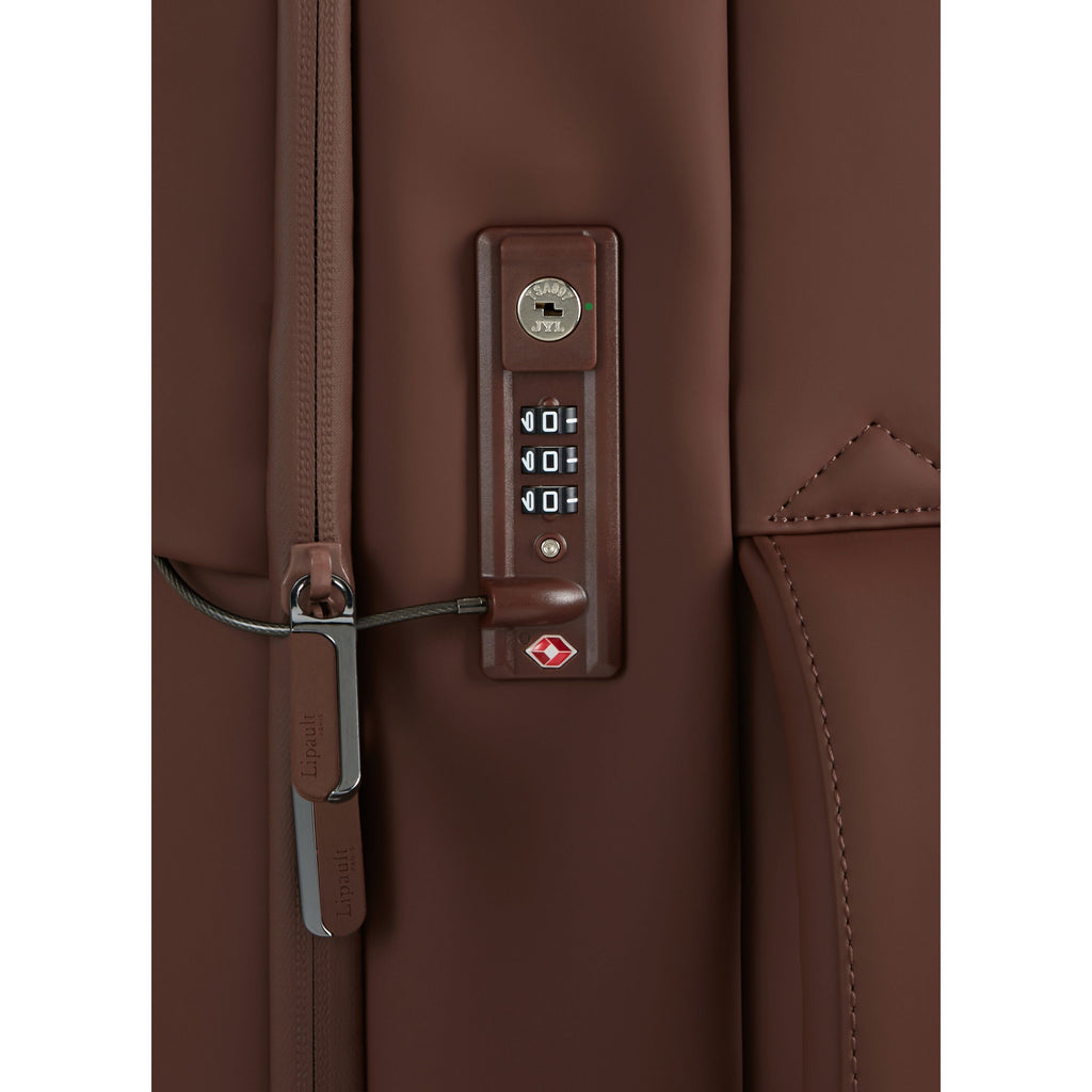 Lipault Lost In Berlin Cabin Spinner 2.0 in the color Spiced Mocha.