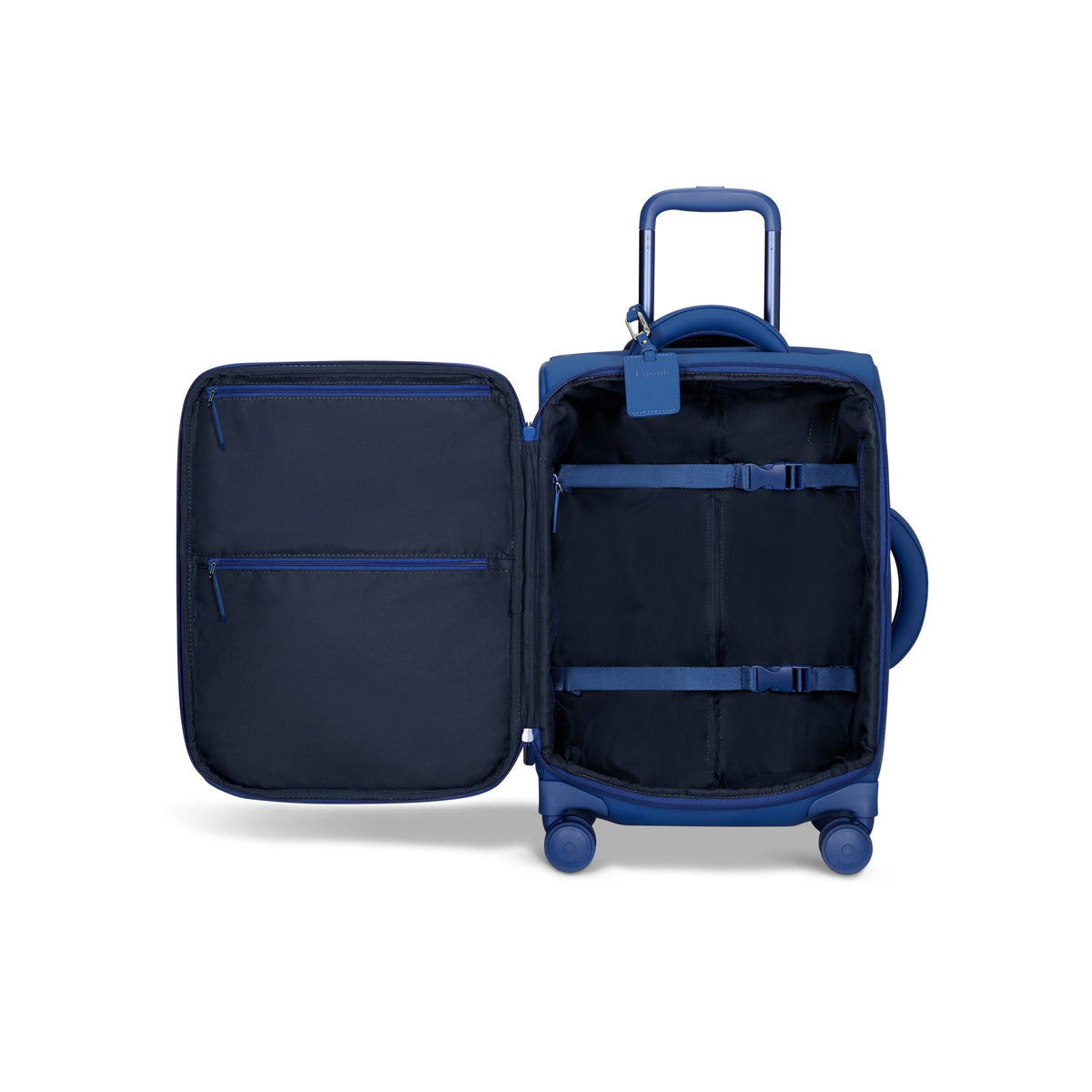Lipault Lost In Berlin Cabin Spinner 2.0 in the color Blue Me Away.