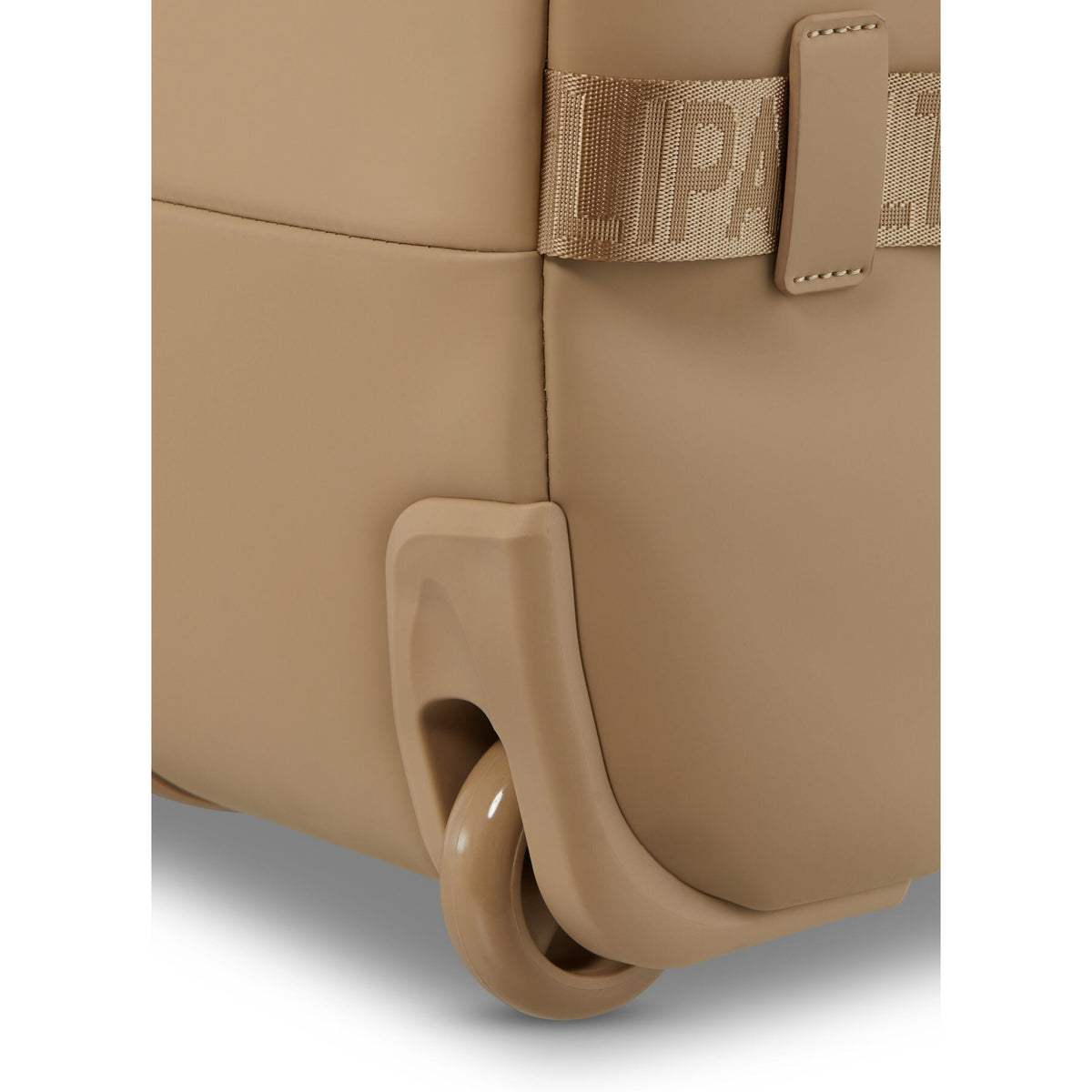 Lipault LOST IN BERLIN Wheeled Duffle in the color Sandstone.