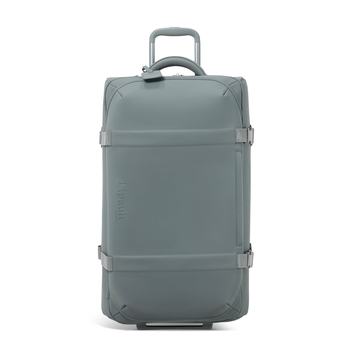 Lipault LOST IN BERLIN Wheeled Duffle in the color Cement Storm.