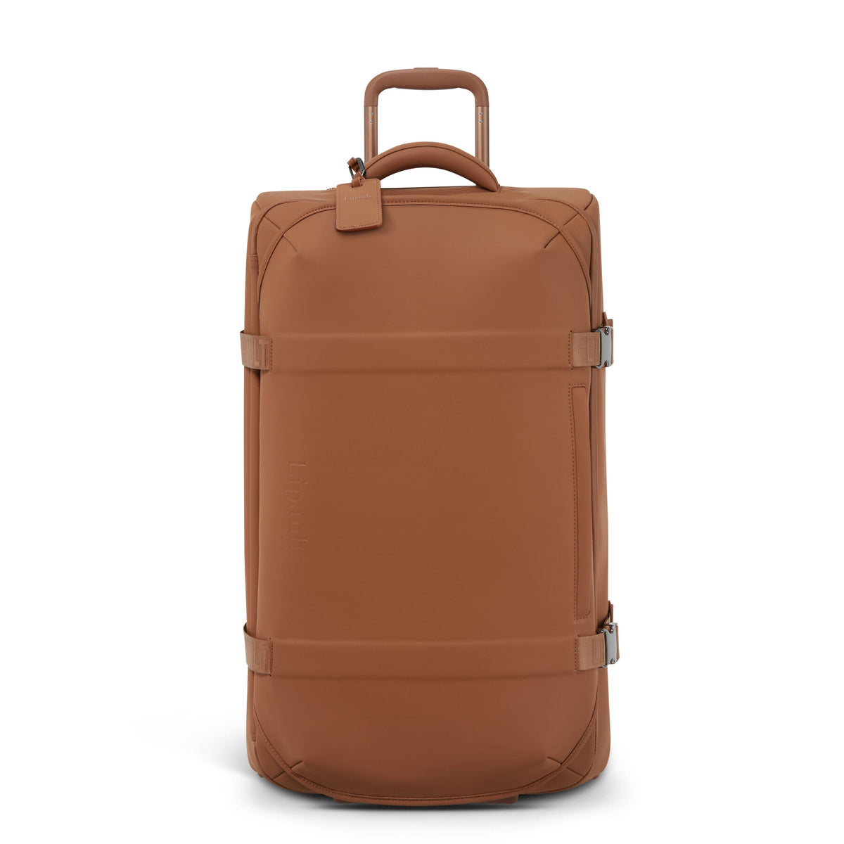 Lipault LOST IN BERLIN Wheeled Duffle in the color Nutsy Nut.