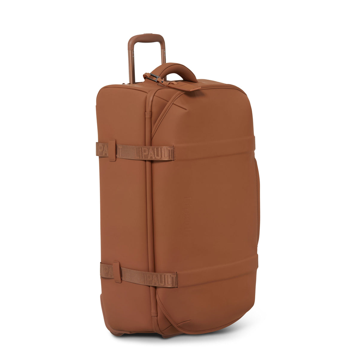 Lipault LOST IN BERLIN Wheeled Duffle in the color Nutsy Nut.