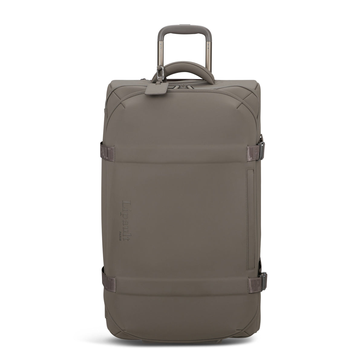 Lipault LOST IN BERLIN Wheeled Duffle in the color Ash Stone.