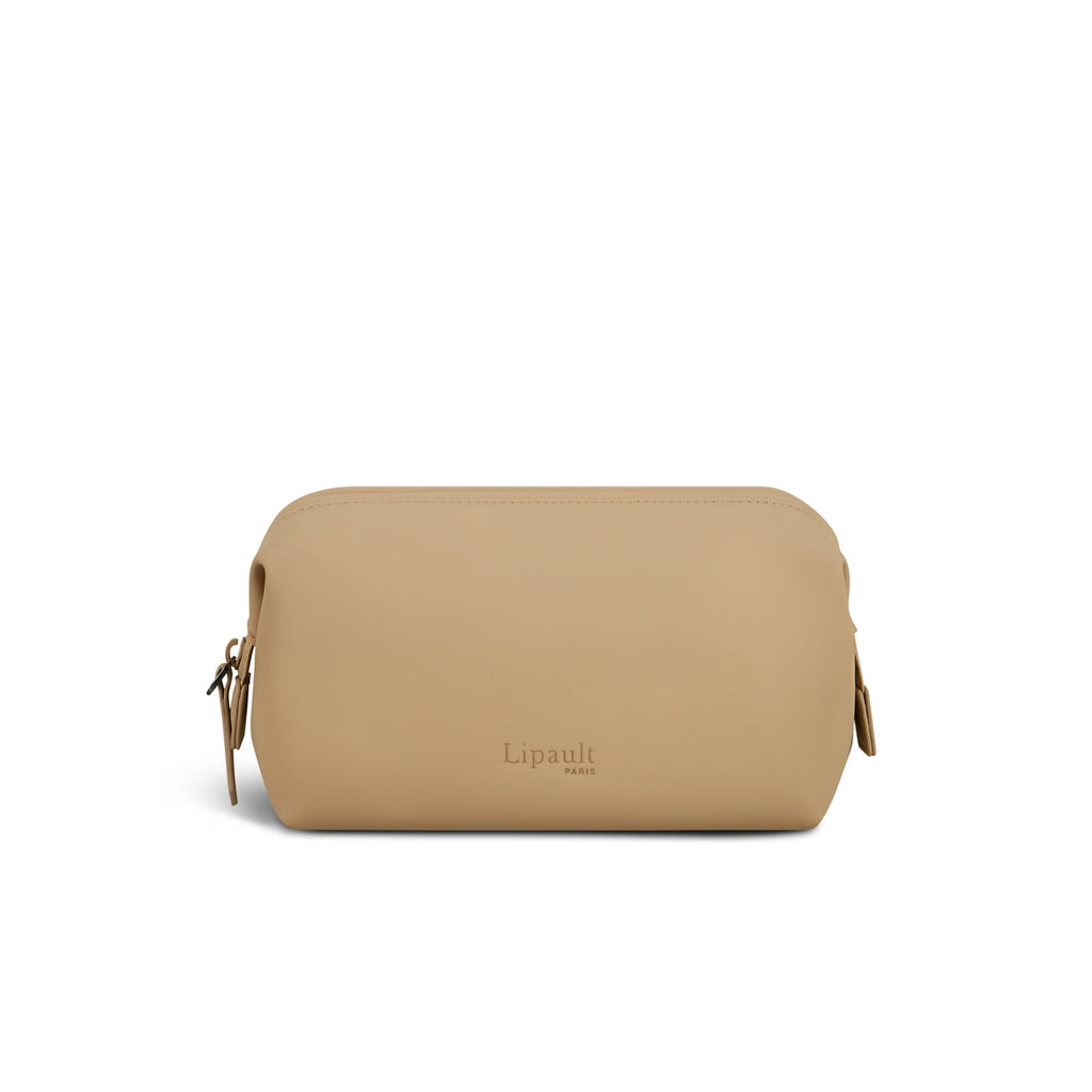 Lipault Lost In Berlin Small Toiletry Kit 2.0 in the color Sandstone.