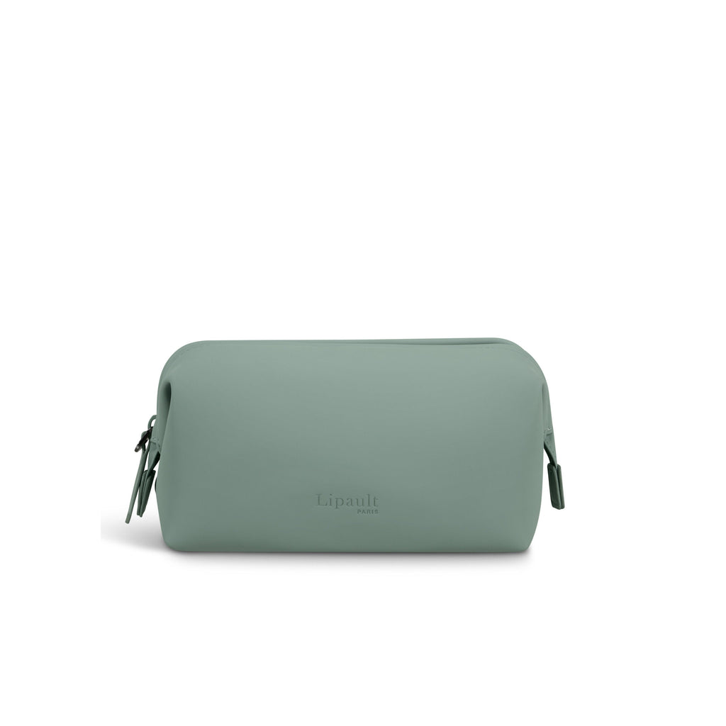 Lipault Lost In Berlin Small Toiletry Kit 2.0 in the color Yoga Green.