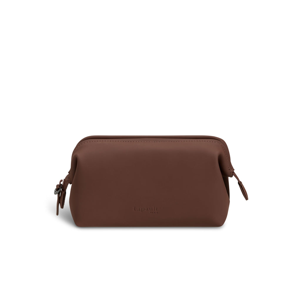 Lipault Lost In Berlin Small Toiletry Kit 2.0 in the color Spiced Mocha.