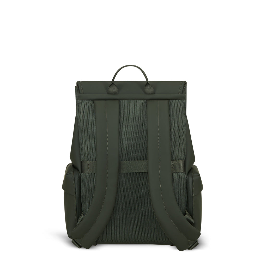 Lipault Lost In Berlin Cargo Backpack 2.0 in the color Dark Moss.