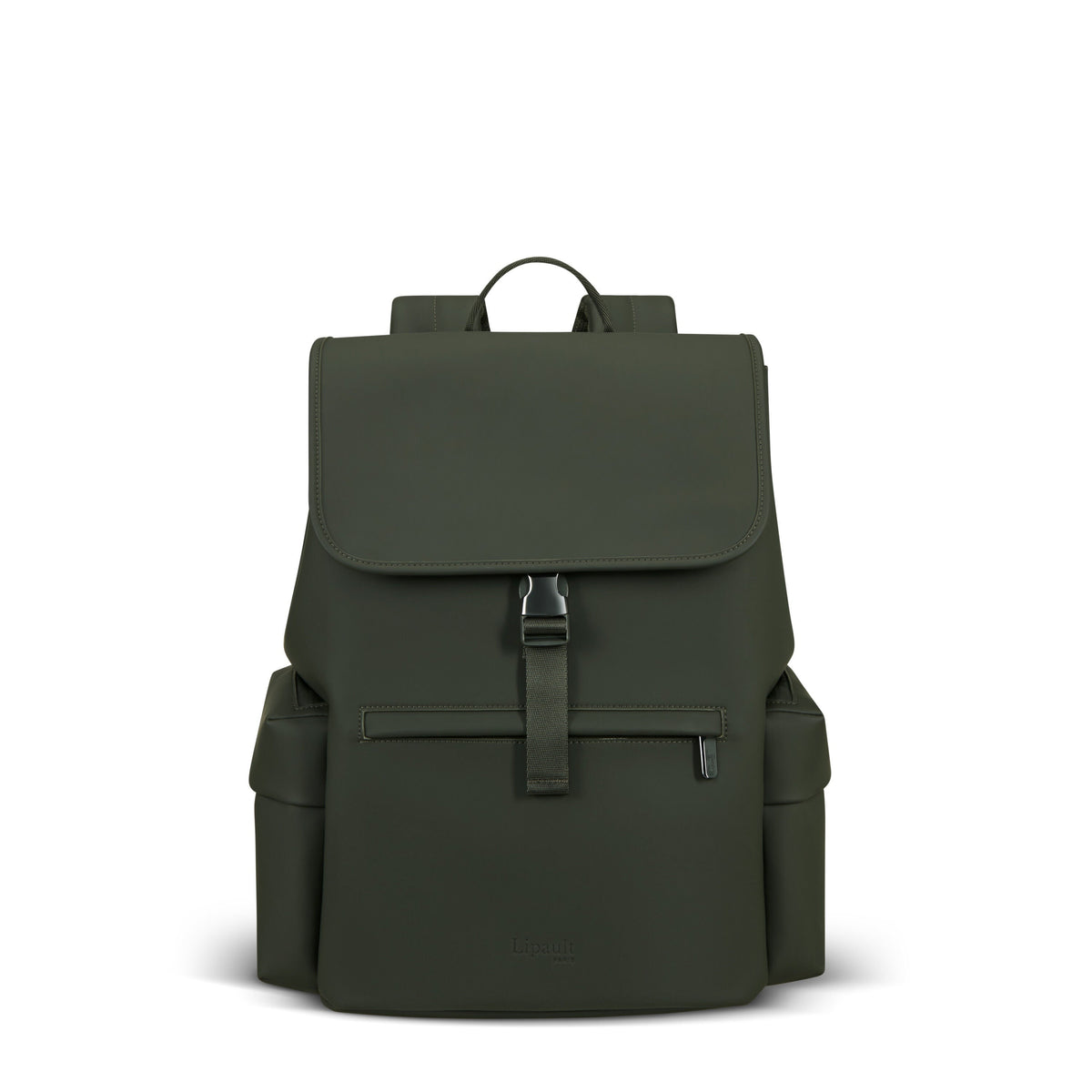 Lipault Lost In Berlin Cargo Backpack 2.0 in the color Dark Moss.