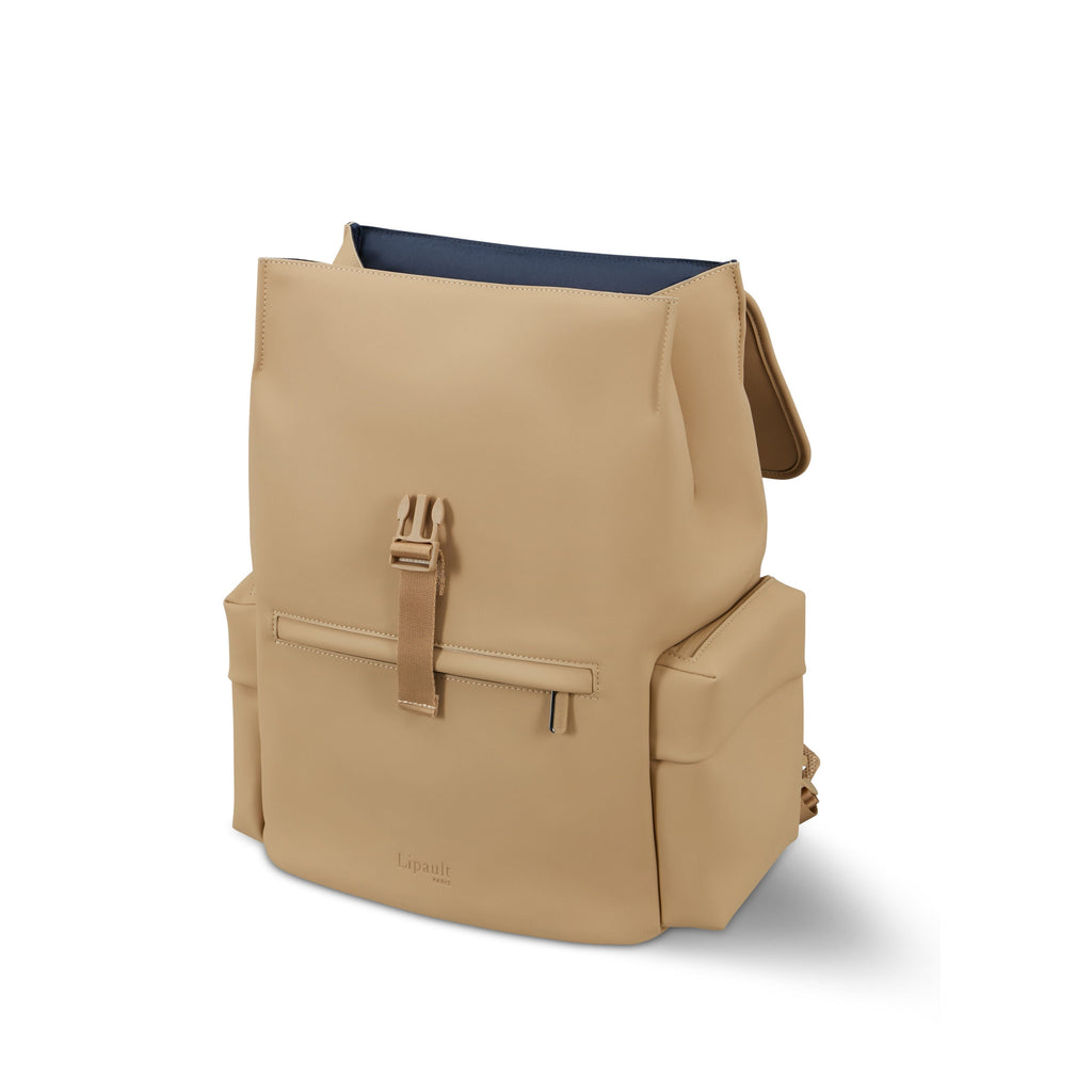 Lipault Lost In Berlin Cargo Backpack 2.0 in the color Sandstone.