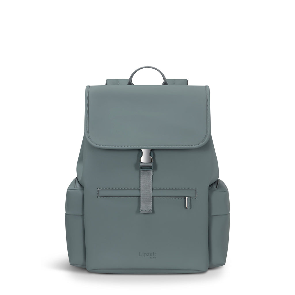 Lipault Lost In Berlin Cargo Backpack 2.0 in the color Cement Storm.