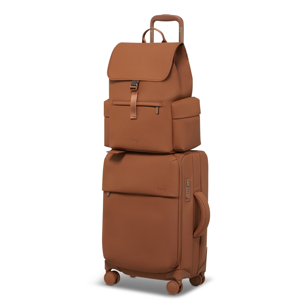 Lipault Lost In Berlin Cargo Backpack 2.0 in the color Nutsy Nut.