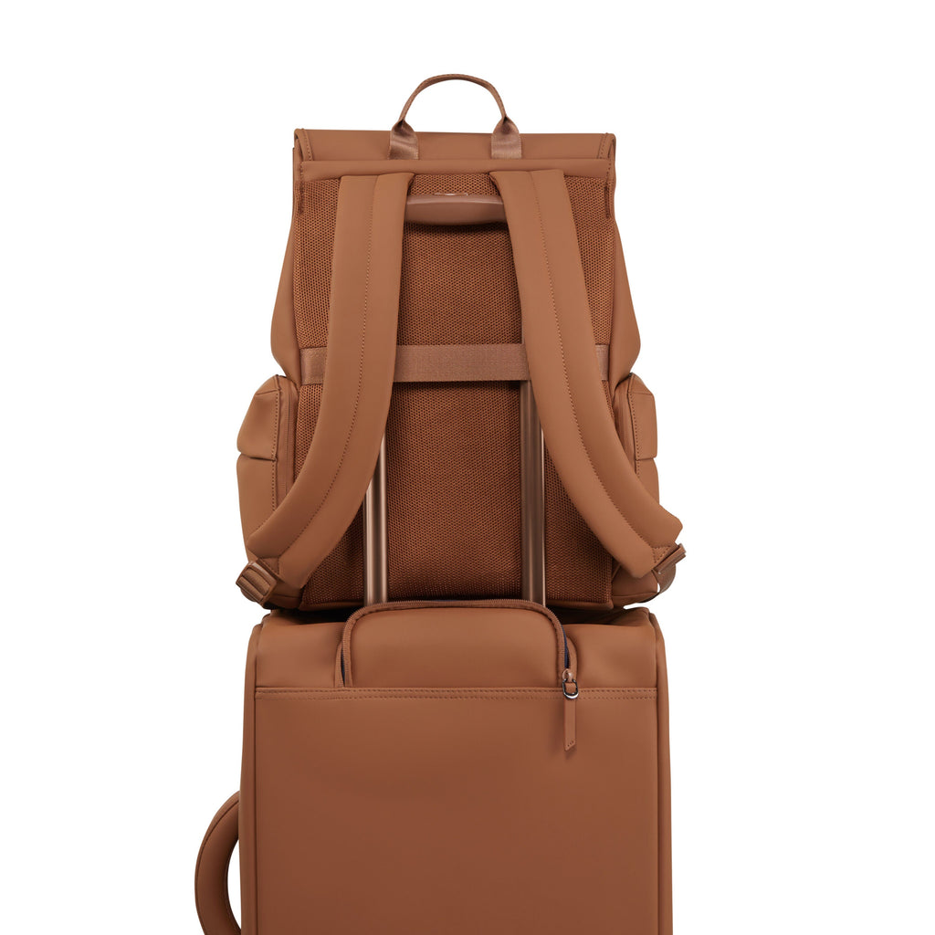 Lipault Lost In Berlin Cargo Backpack 2.0 in the color Nutsy Nut.