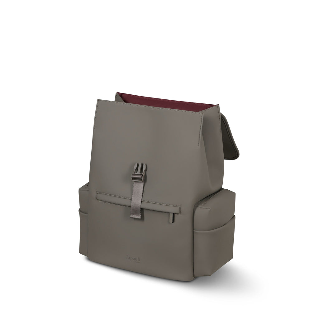 Lipault Lost In Berlin Cargo Backpack 2.0 in the color Ash Stone.