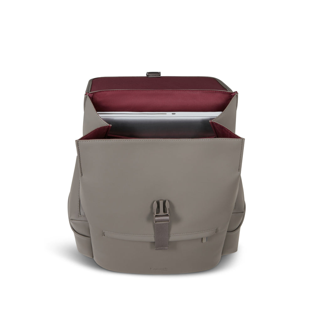 Lipault Lost In Berlin Cargo Backpack 2.0 in the color Ash Stone.
