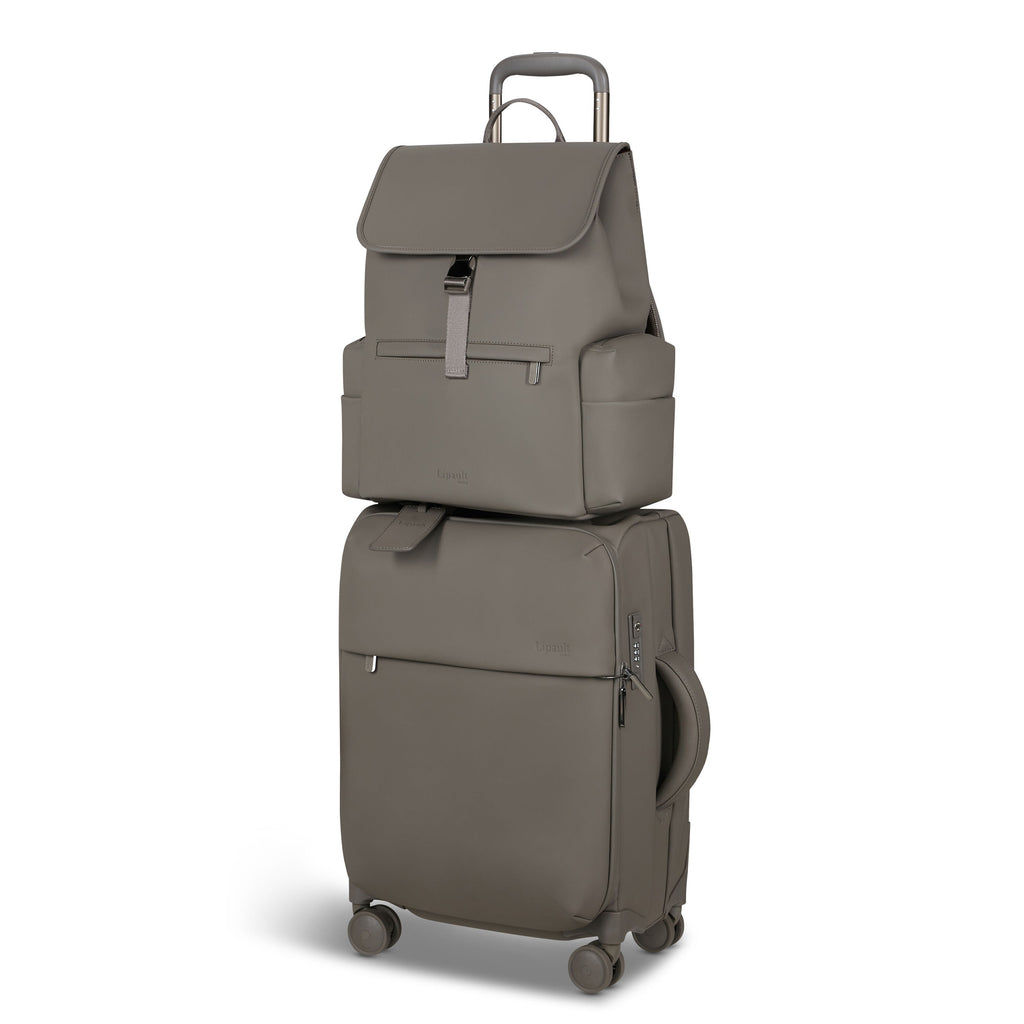Lipault Lost In Berlin Cargo Backpack 2.0 in the color Ash Stone.