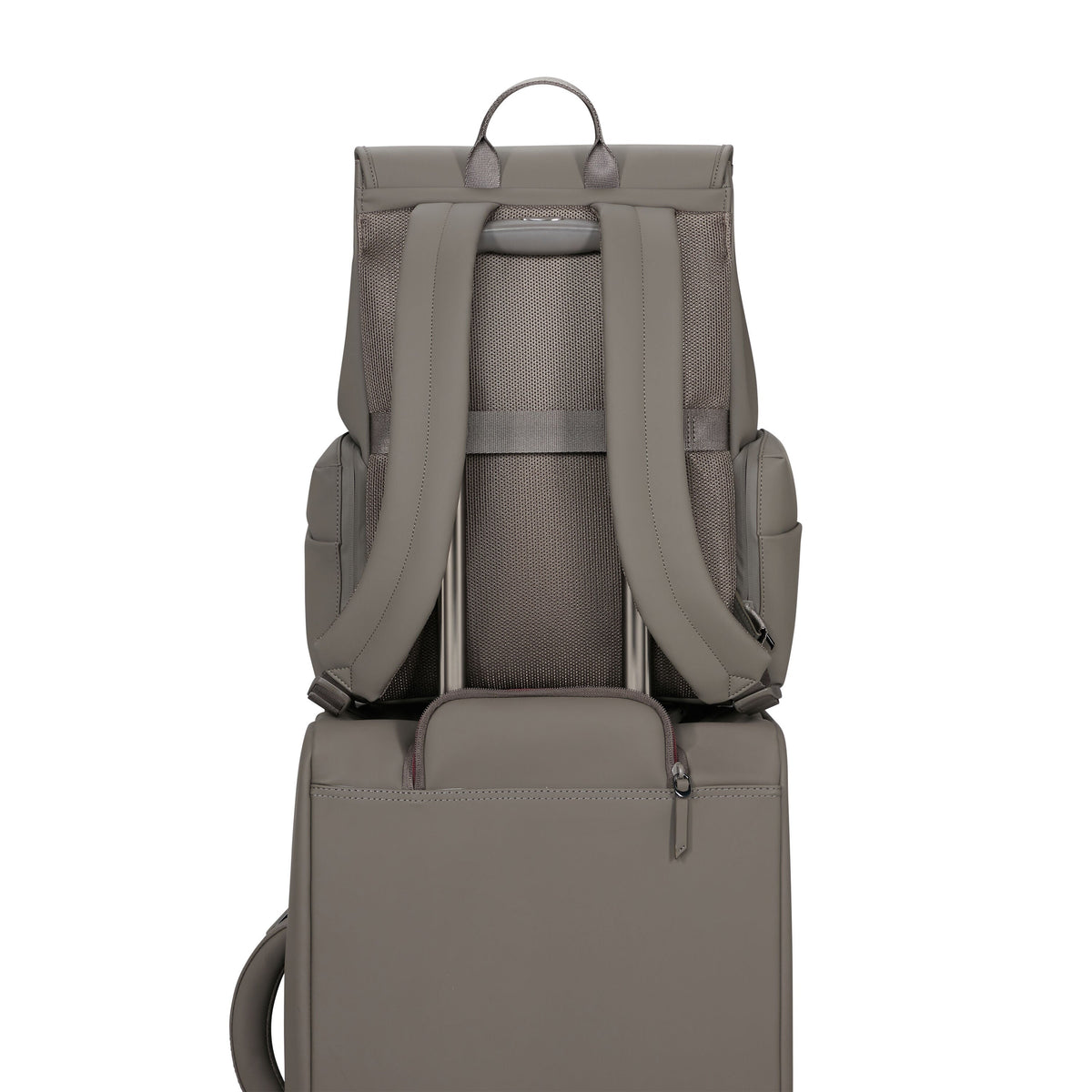 Lipault Lost In Berlin Cargo Backpack 2.0 in the color Ash Stone.