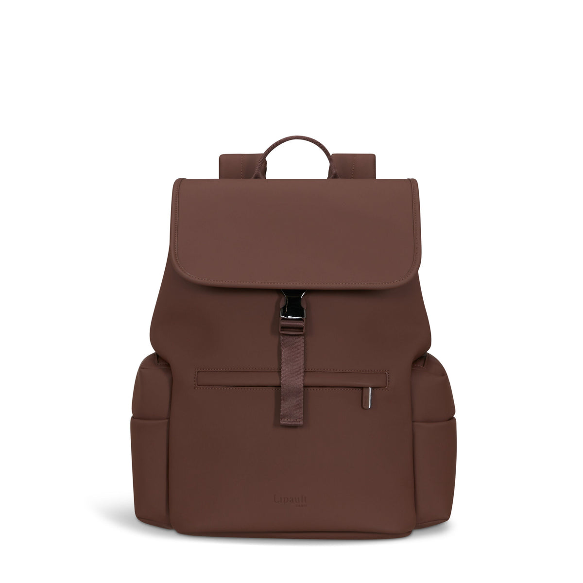 Lipault Lost In Berlin Cargo Backpack 2.0 in the color Spiced Mocha.