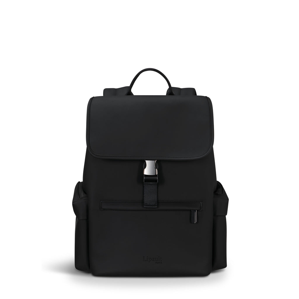 Lipault LOST IN BERLIN Mini Cargo Backpack in the color Black.