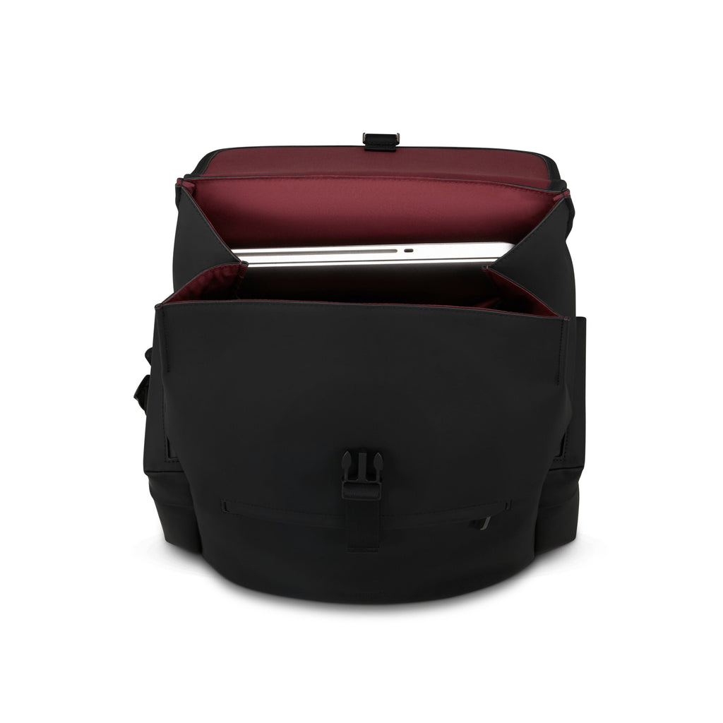 Lipault LOST IN BERLIN Mini Cargo Backpack in the color Black.
