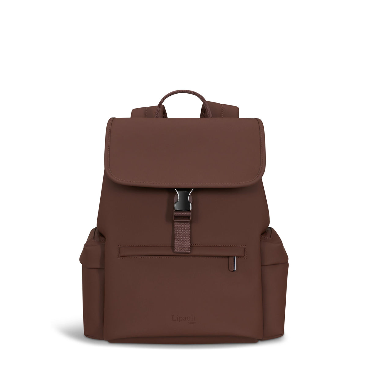 Lipault LOST IN BERLIN Mini Cargo Backpack in the color Spiced Mocha.