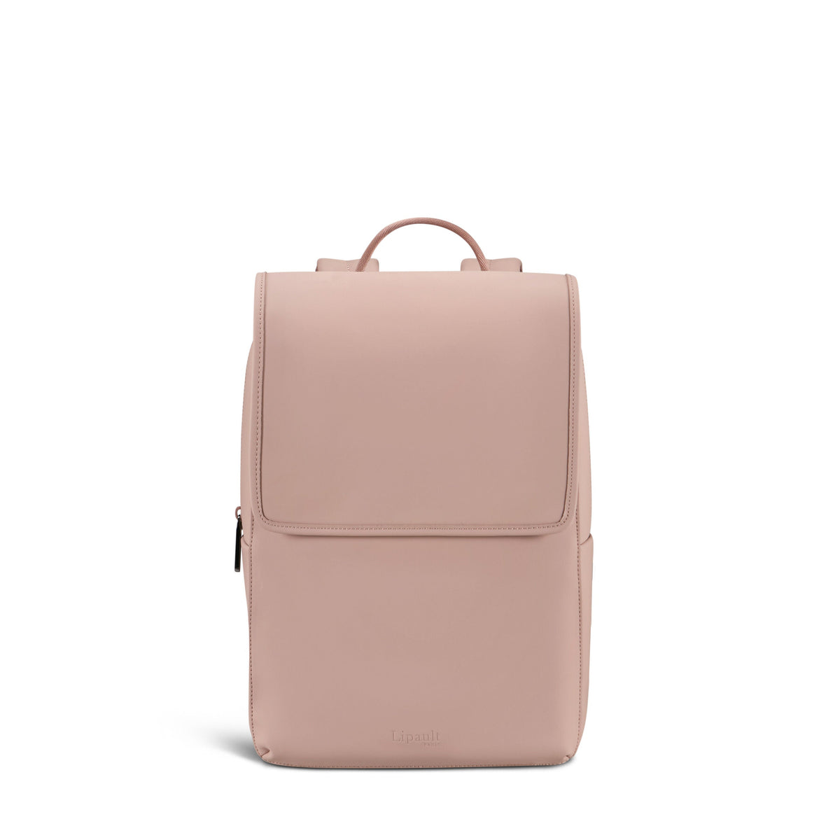 Lipault Lost In Berlin Square Backpack 2.0 in the color Rose Quartz.