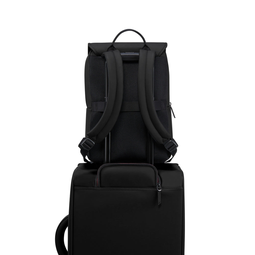 Lipault Lost In Berlin Square Backpack 2.0 in the color Black.