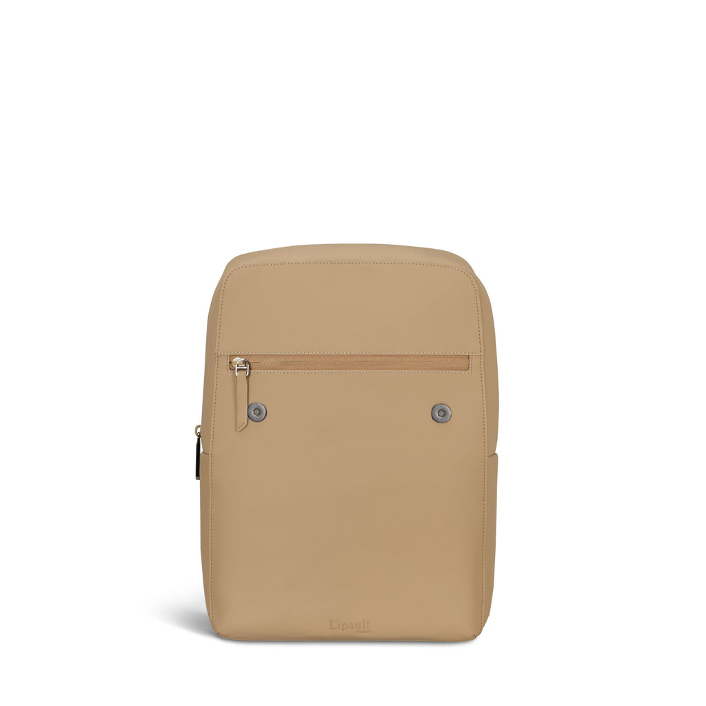 Lipault Lost In Berlin Square Backpack 2.0 in the color Sandstone.