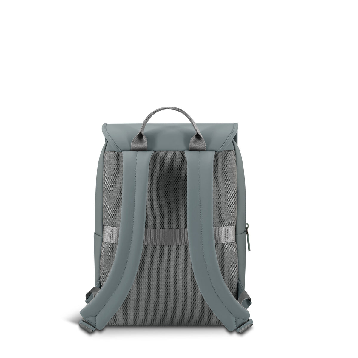Lipault Lost In Berlin Square Backpack 2.0 in the color Cement Storm.