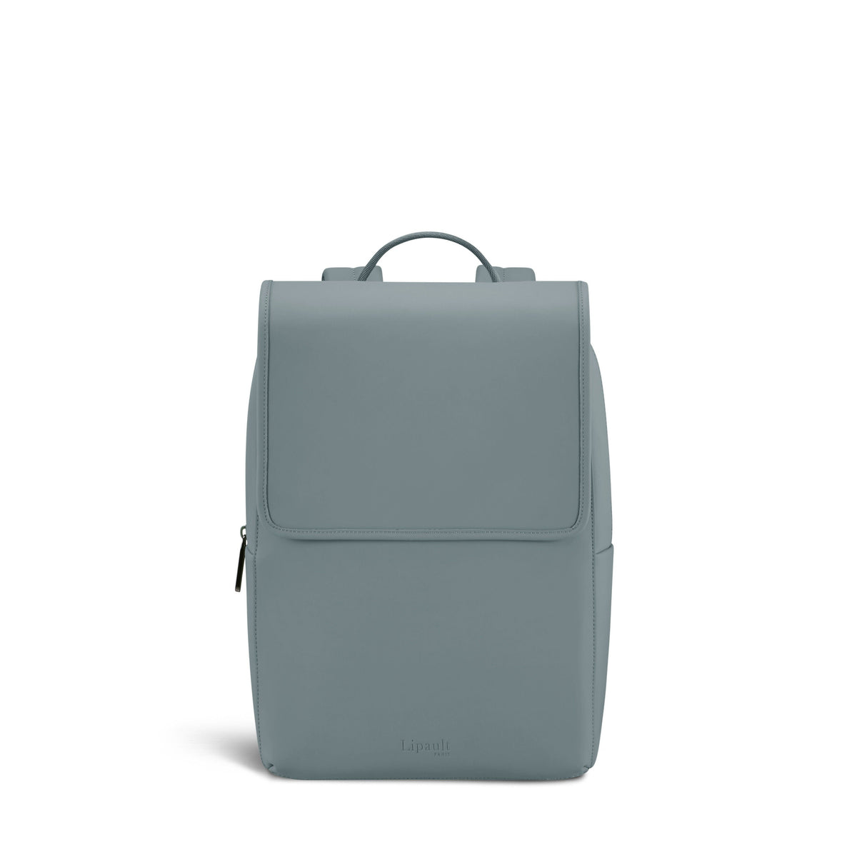 Lipault Lost In Berlin Square Backpack 2.0 in the color Cement Storm.