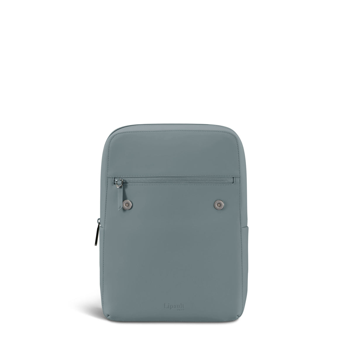 Lipault Lost In Berlin Square Backpack 2.0 in the color Cement Storm.
