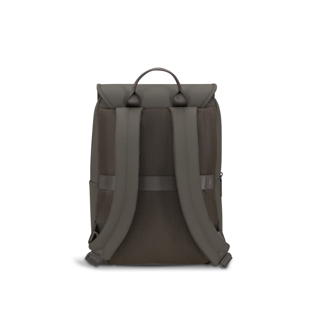 Lipault Lost In Berlin Square Backpack 2.0 in the color Ash Stone.