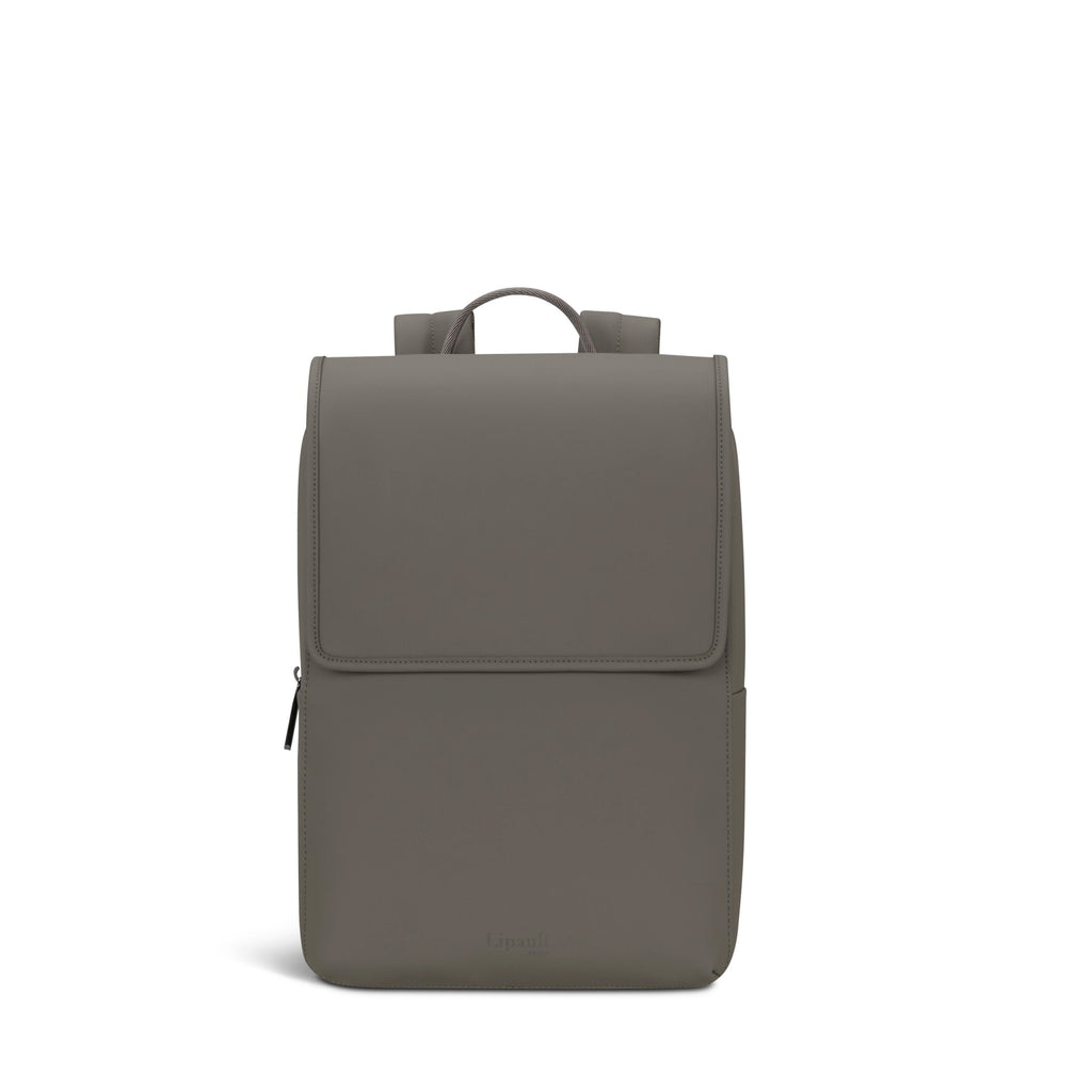 Lipault Lost In Berlin Square Backpack 2.0 in the color Ash Stone.