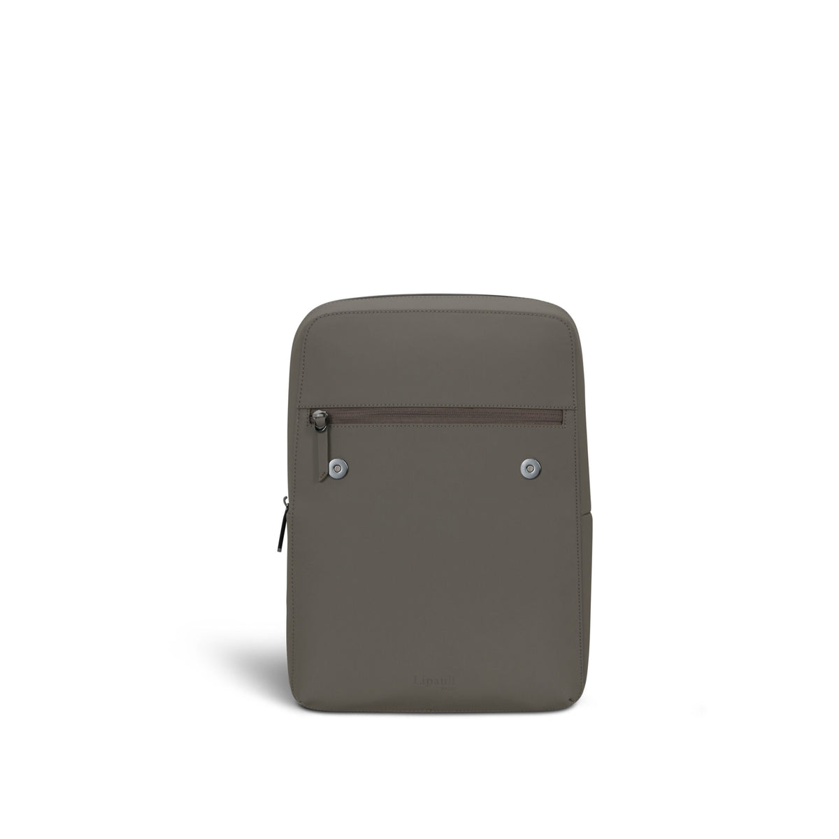 Lipault Lost In Berlin Square Backpack 2.0 in the color Ash Stone.