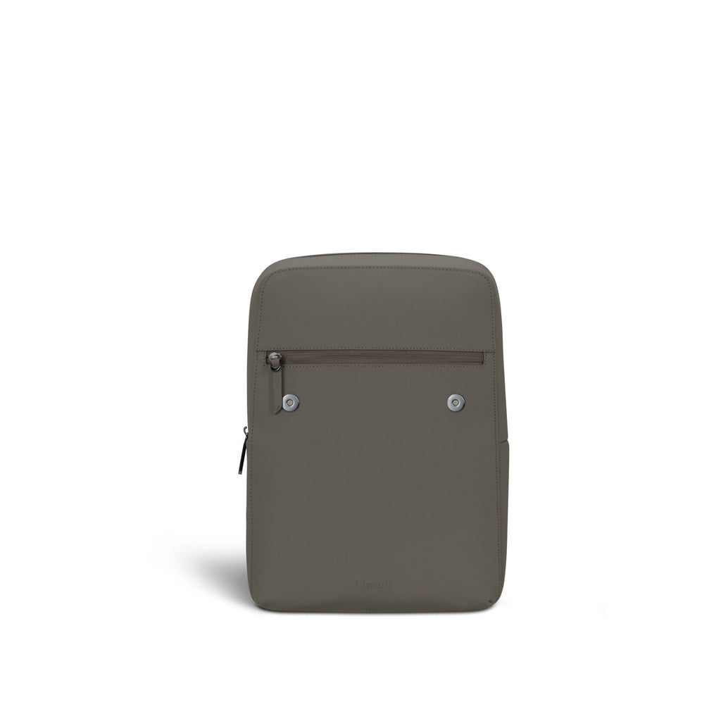 Lipault Lost In Berlin Square Backpack 2.0 in the color Ash Stone.