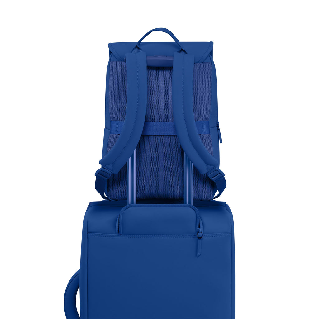 Lipault Lost In Berlin Square Backpack 2.0 in the color Blue Me Away.