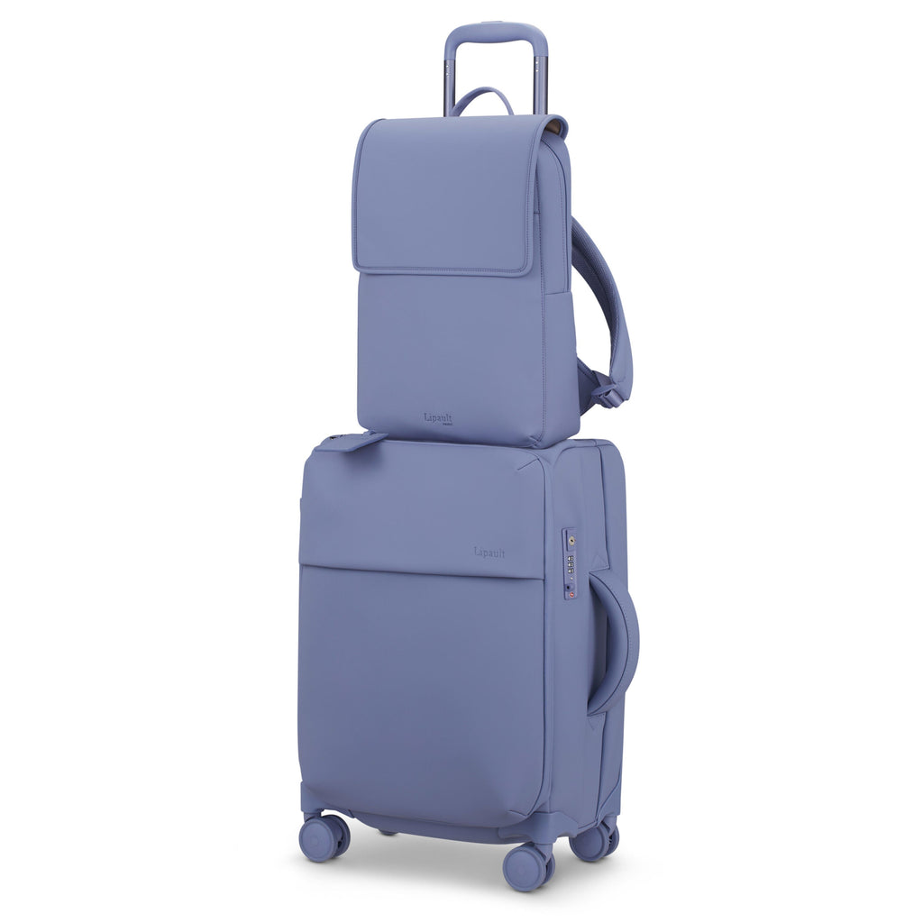 Lipault Lost In Berlin Square Backpack 2.0 in the color Urban Lilac.