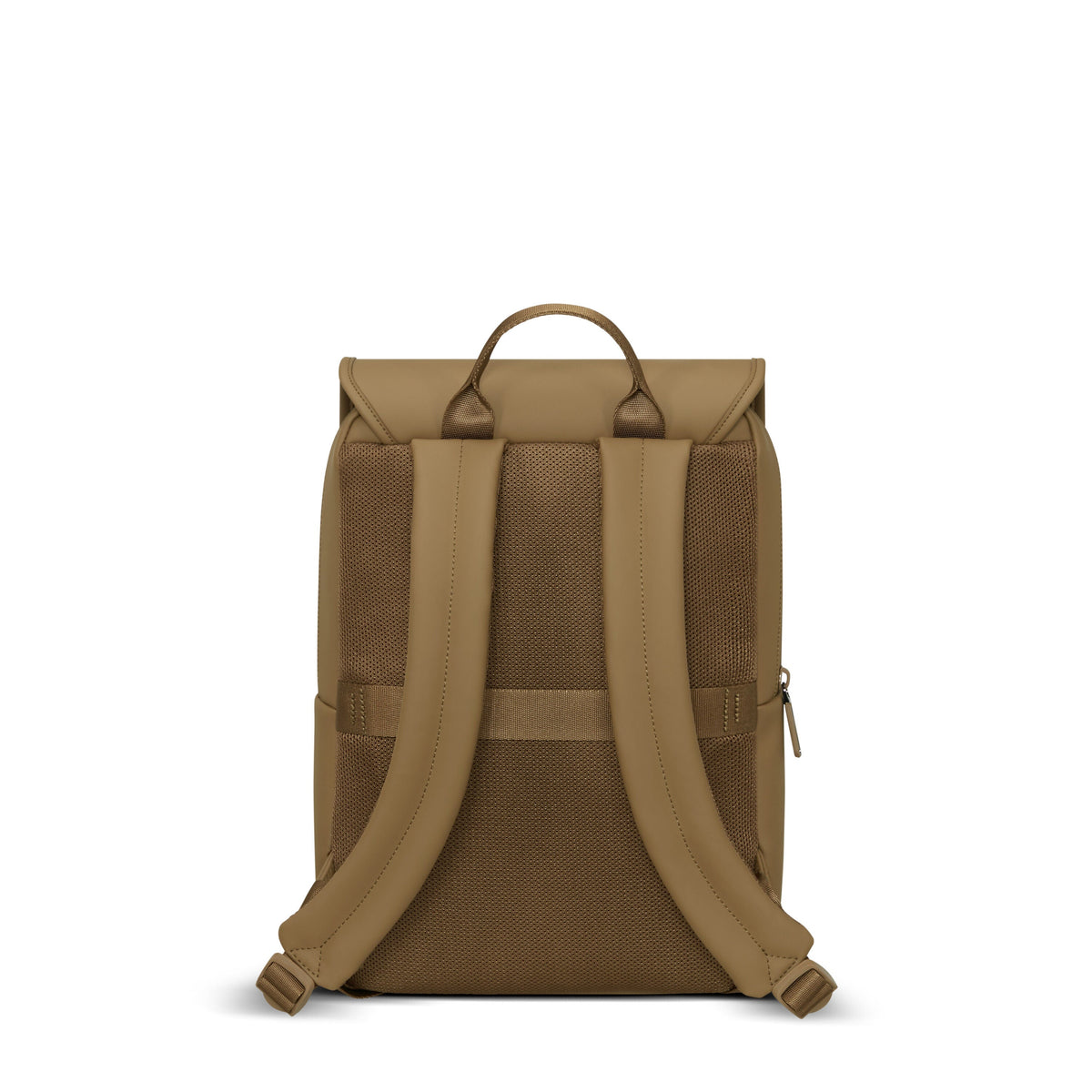 Lipault Lost In Berlin Square Backpack 2.0 in the color Golden Mud.