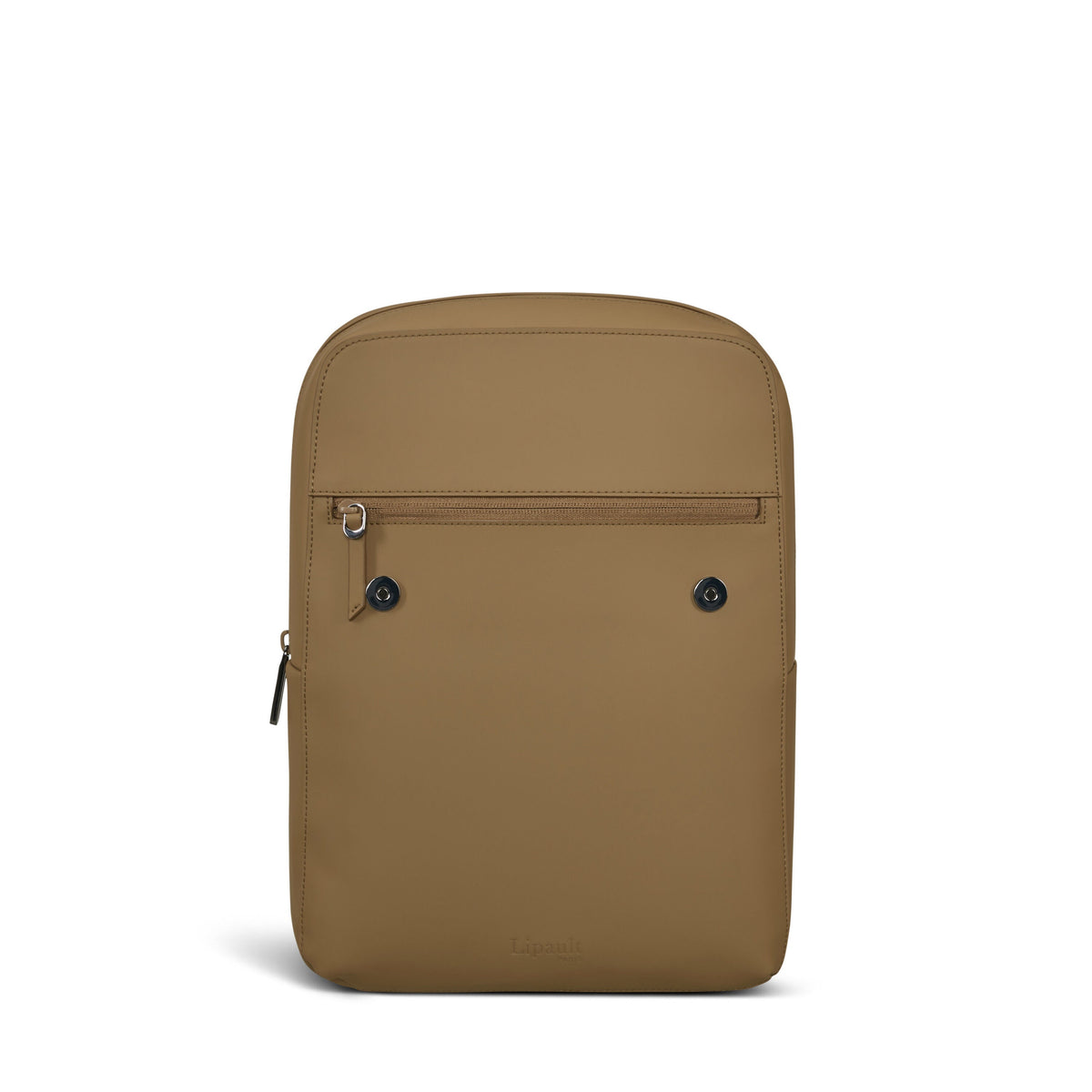 Lipault Lost In Berlin Square Backpack 2.0 in the color Golden Mud.
