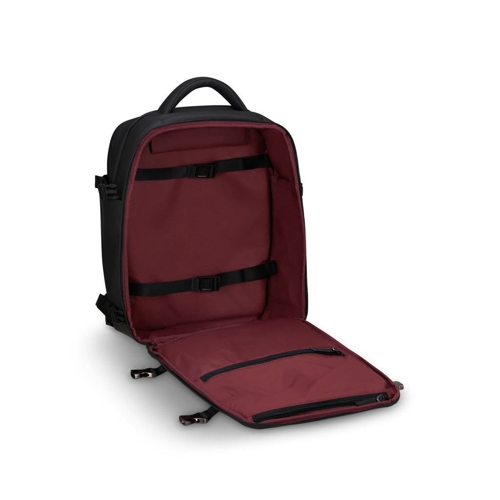 Lipault LOST IN BERLIN Travel Backpack 2.0 in the color Black.
