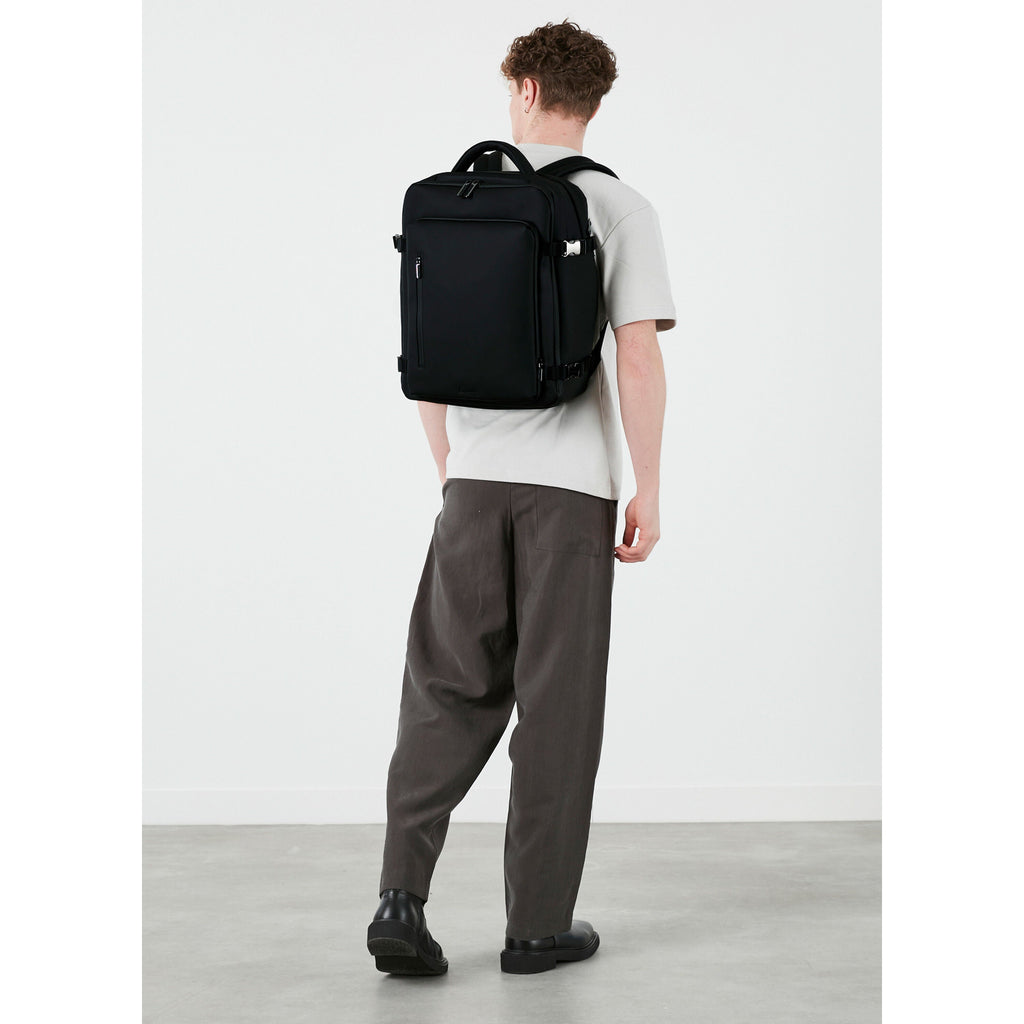 Lipault LOST IN BERLIN Travel Backpack 2.0 in the color Black.