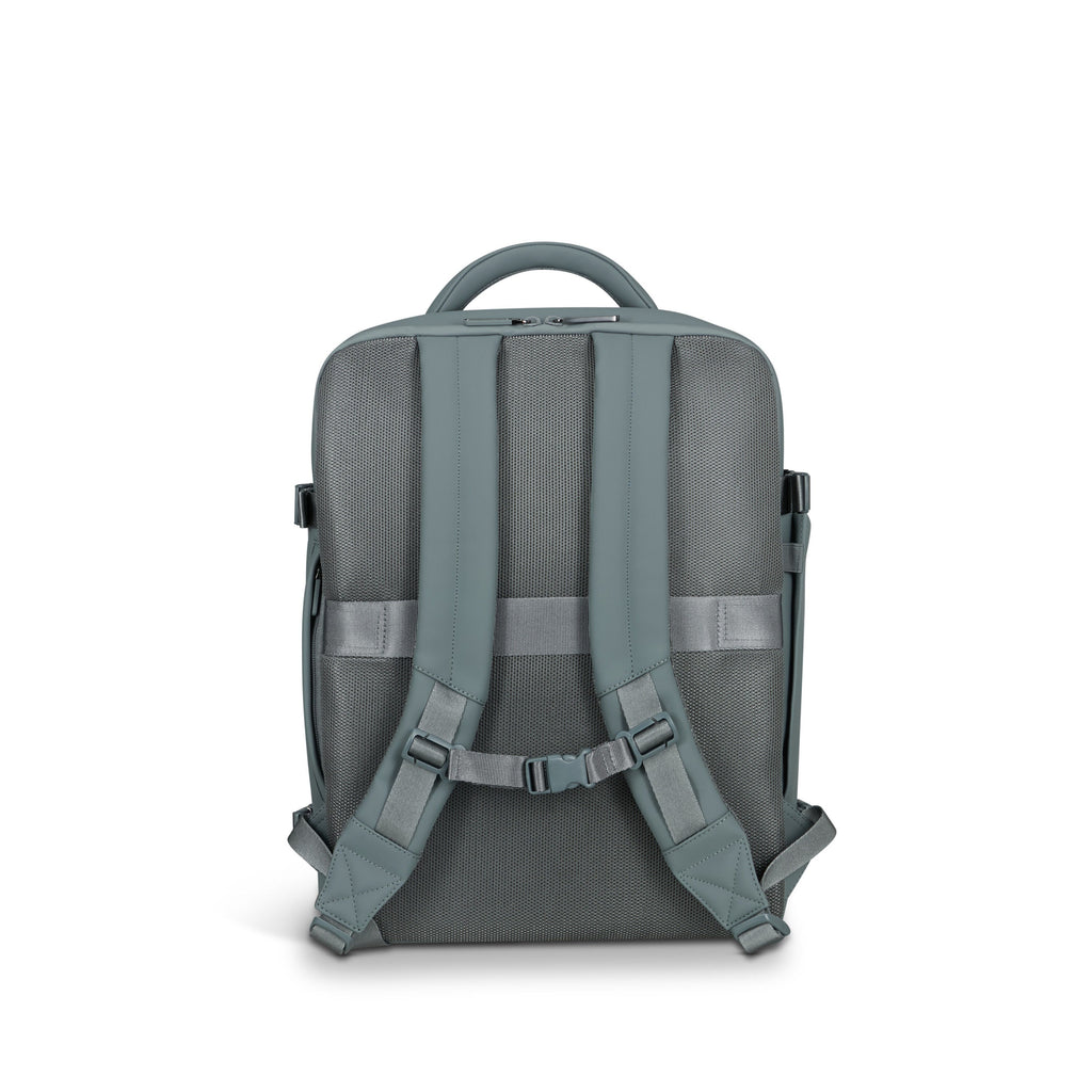 Lipault LOST IN BERLIN Travel Backpack 2.0 in the color Cement Storm.