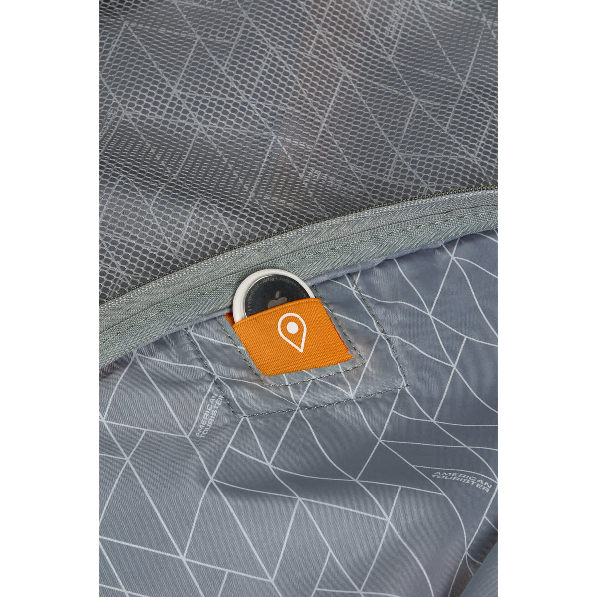 American Tourister FastForward Spinner Large in the color Radiant Orange.